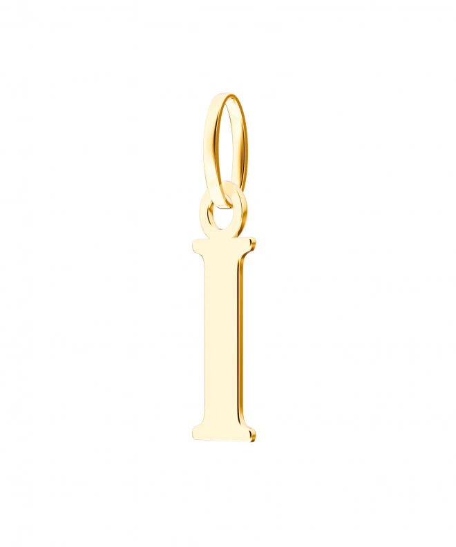 Bonore - Gold 585 - Letter I 17 mm pendant 143868