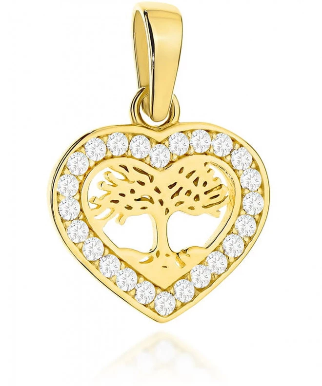 Bonore - Gold 585 - Cubic Zirconia pendant 188467