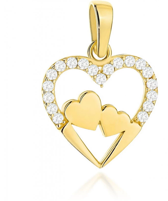 Bonore - Gold 585 - Cubic Zirconia pendant 188468