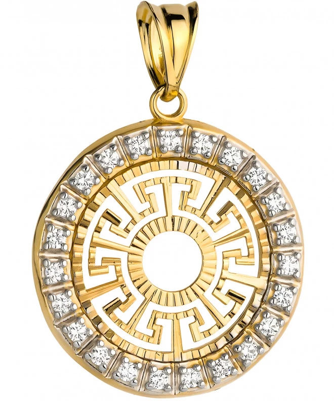 Bonore - Gold 585 - Cubic Zirconia pendant 138907