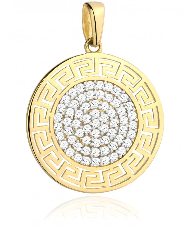 Bonore - Gold 585 - Cubic Zirconia pendant 144061