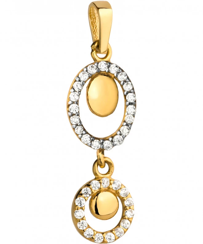 Bonore - Gold 585 - Cubic Zirconia pendant 138885