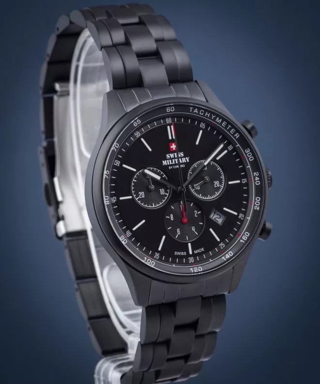 Swiss Military by Chrono Quartz Chrono Tachymeter gents watch SM34081.04