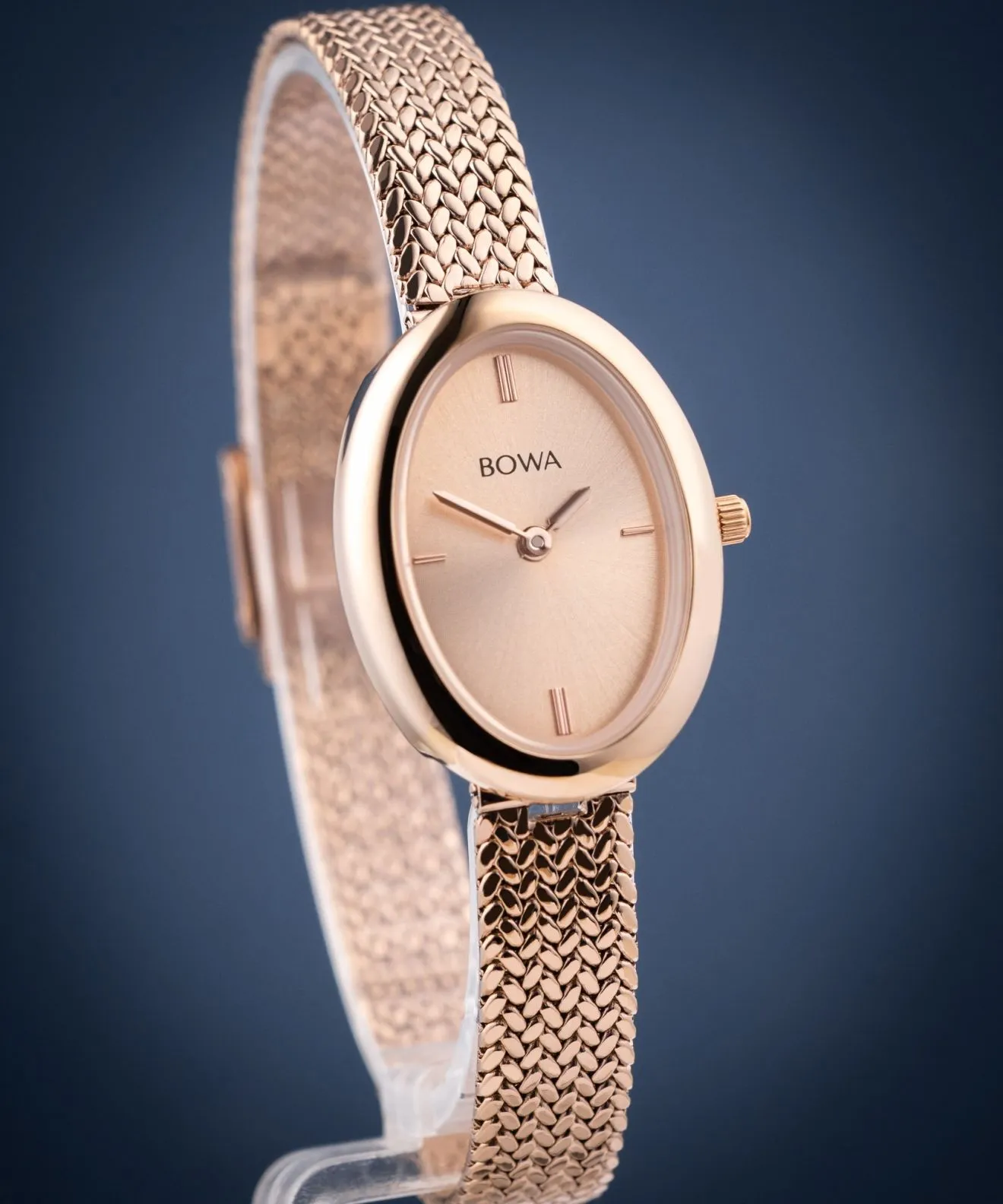BOWA Oslo Full Rose-Gold Mesh 23 ladies watch OS237-77-107M