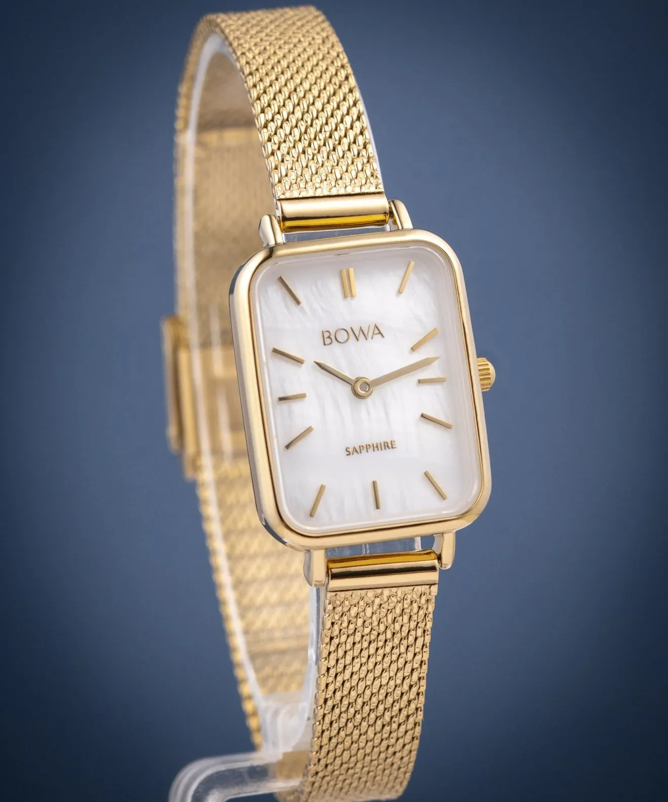 BOWA Dubai Pearl-Gold Mesh 20 ladies watch DU204-154-104M