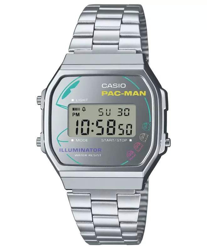 Casio Vintage Collection x Pac Man watch A168WEPC-7AER