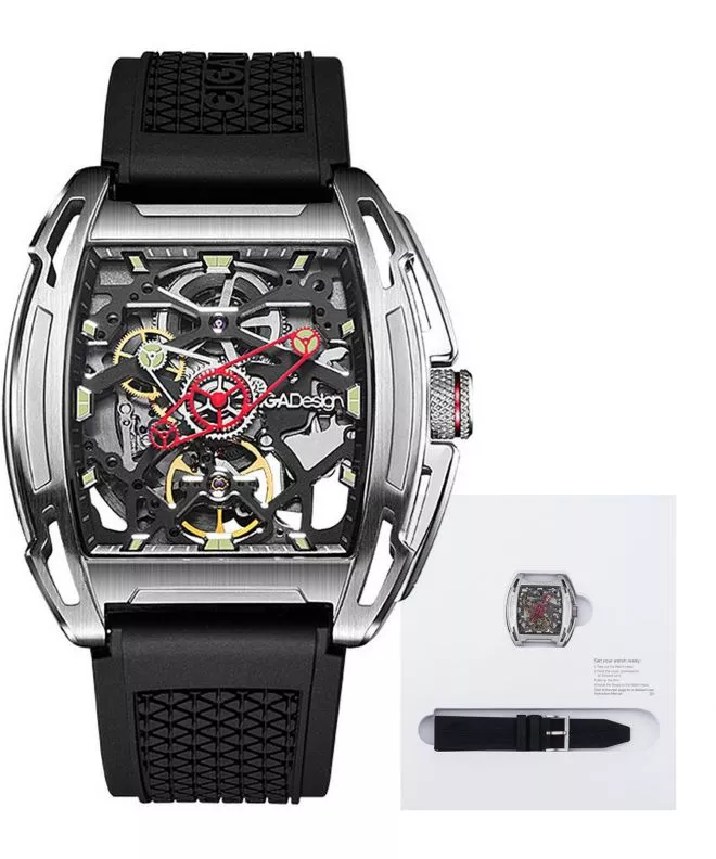 Ciga Design Z Series Exploration Automatic Men's Watch Z062-SISI-W5BK