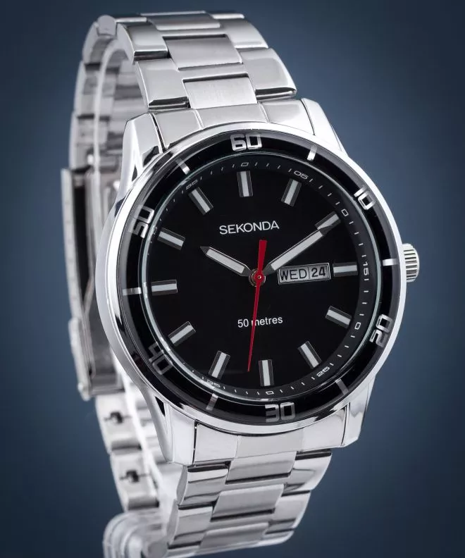 Sekonda Orologio Casual 30094 - Design Moderno E Resistente, Forma Rotonda, Regalo Unisex
