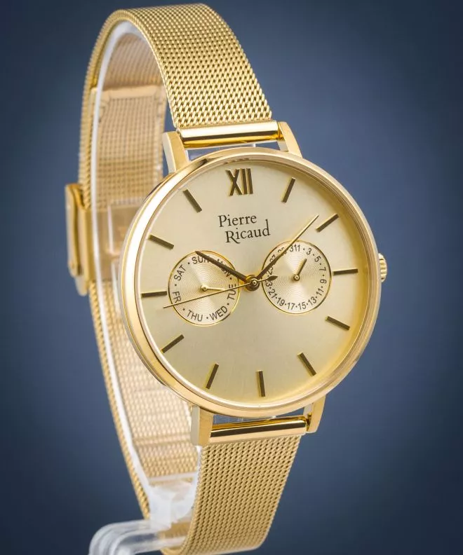 Pierre Ricaud Day Date ladies watch P22110.1161QF