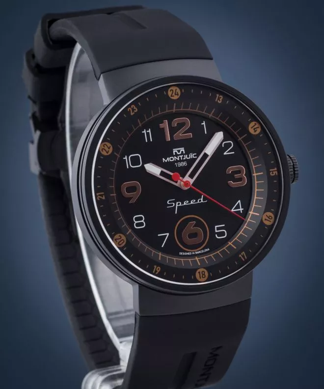 Montjuic Speed Elegance Bronze PVD watch MJ1.0507.B