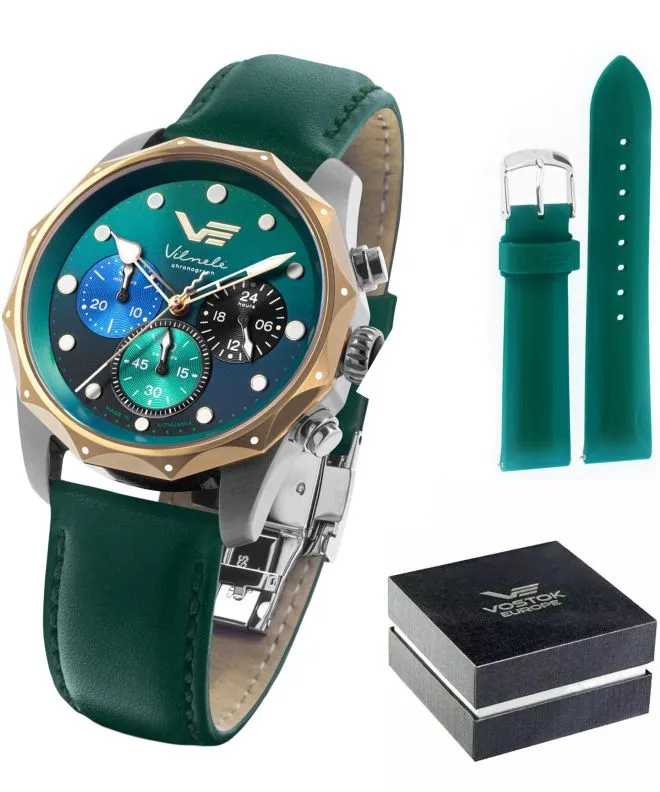 Vostok Europe Vilnele Chronograph Limited Edition SET watch JS20-125E752