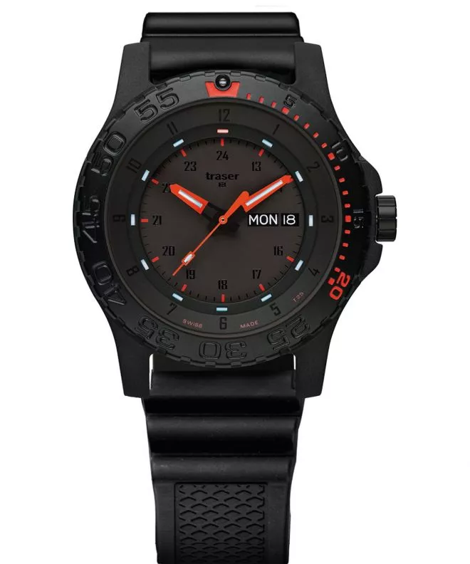 Traser P66 Red Combat Men's Watch TS-104148