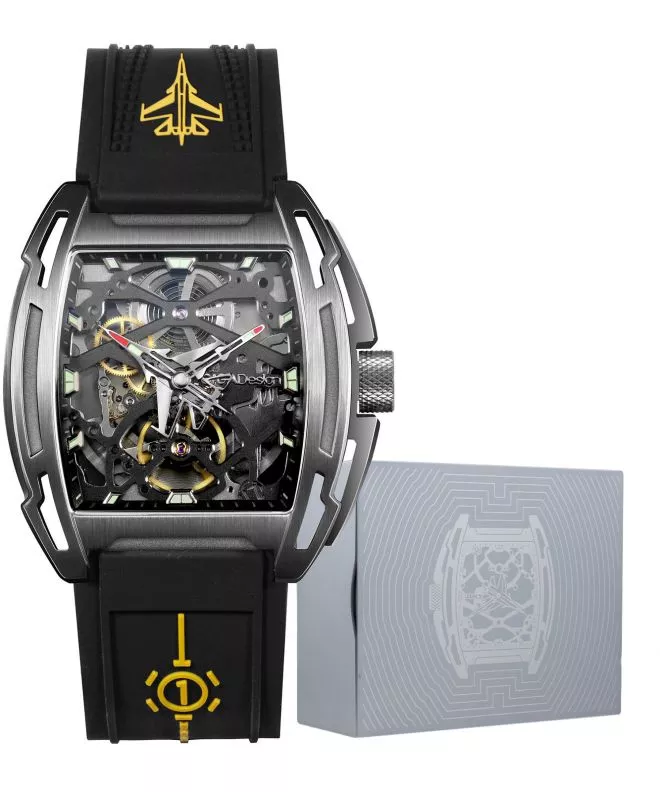 Ciga Aircraft Carrier Skeleton Limited Edition Men's Watch Z061-IPTI-W5BK