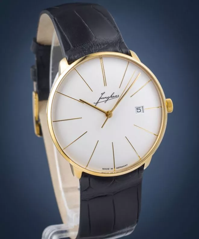 Junghans Meister Fein Automatic Gold 18K Limited Edition watch 27/9101.00