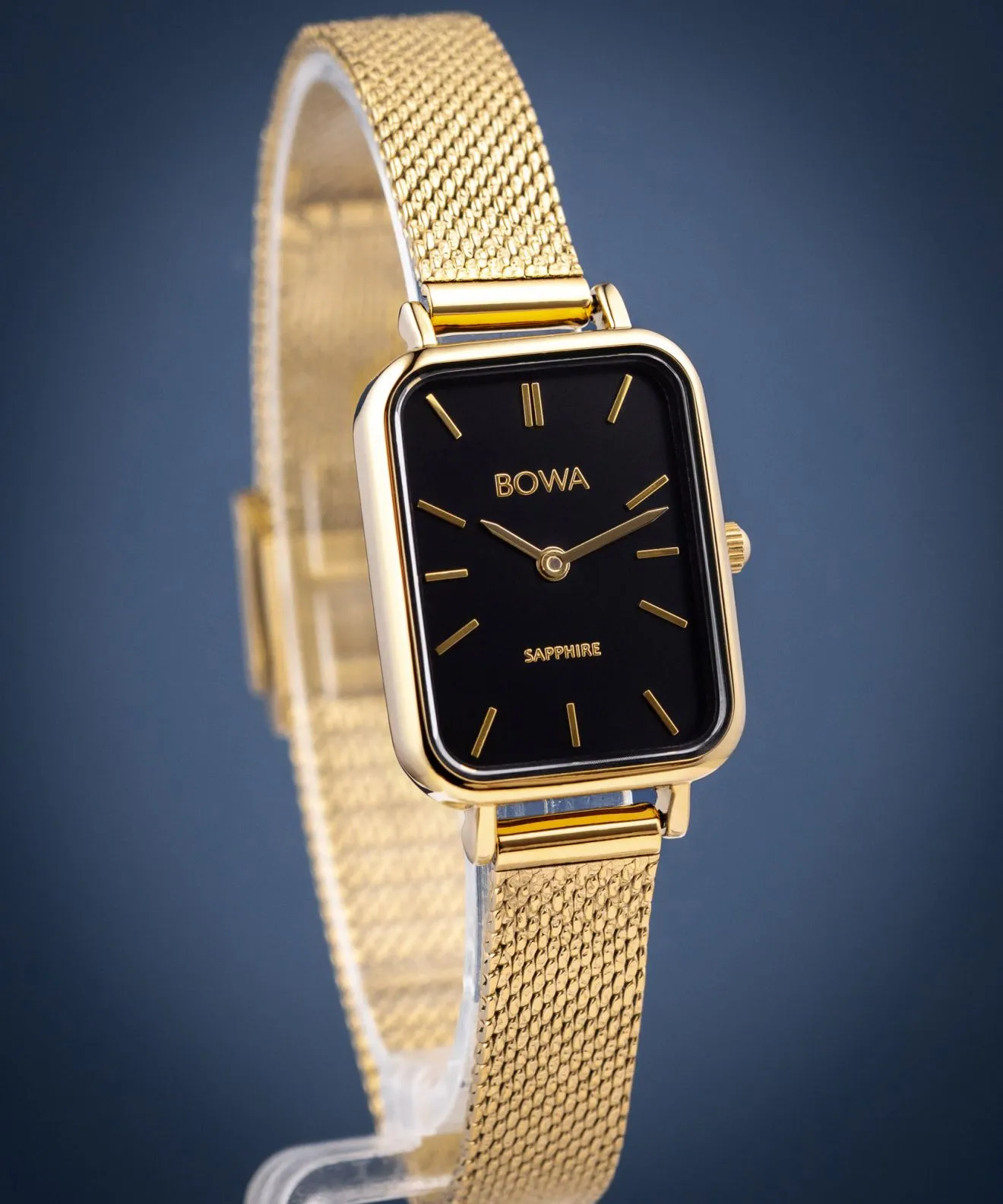 BOWA Dubai Black-Gold Mesh 20 ladies watch DU204-14-104M