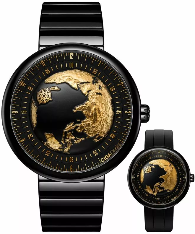 Ciga Design U Series Blue Planet II Gilded Age Automatic SET watch U033-BG01-6B7B