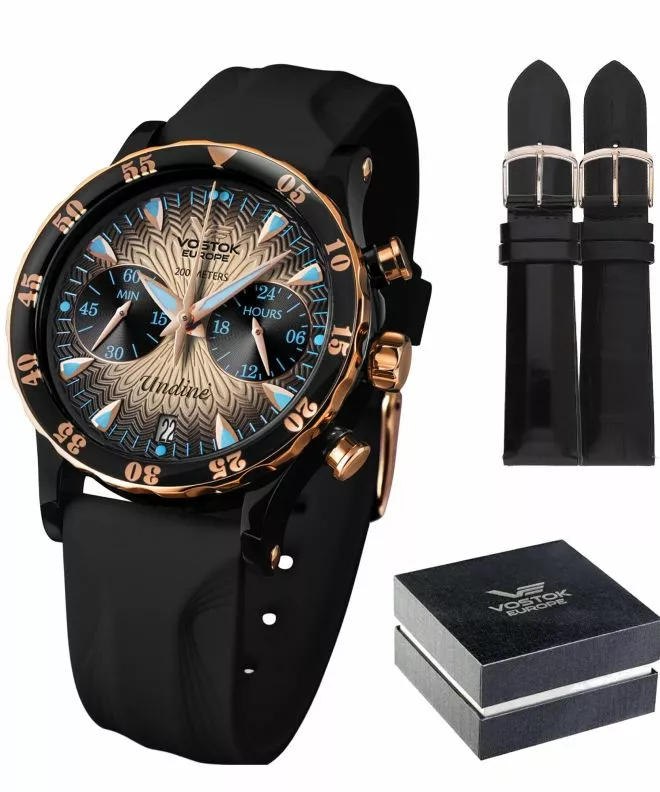 Vostok Europe Undine Chronograph Women's Watch Limited Edition VK64-515E627