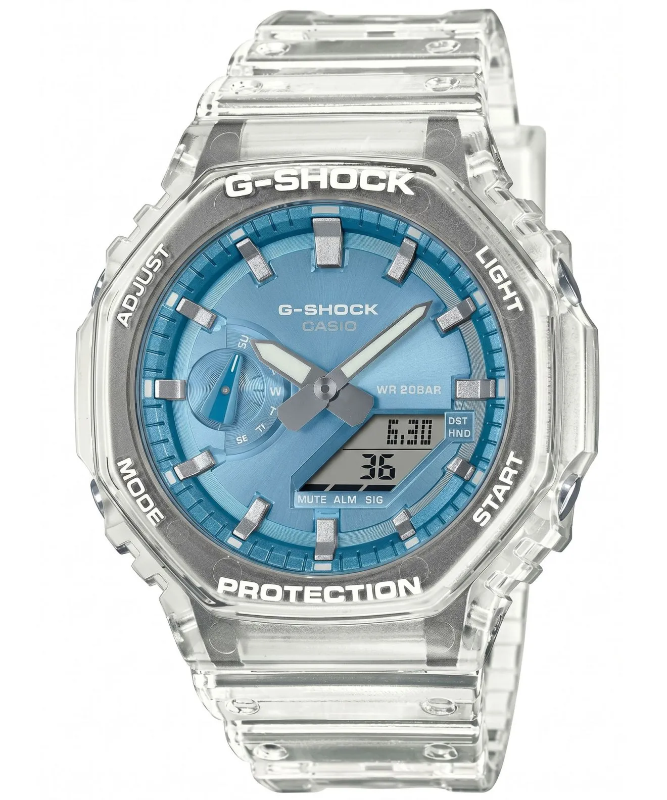 Casio G-Shock Octagon gents watch GA-2100BM-7A2ER