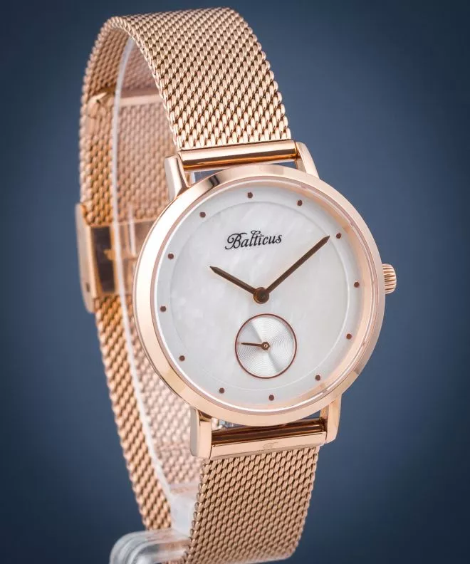 Balticus New Sky Rose Gold White Pearl watch BALNSRW