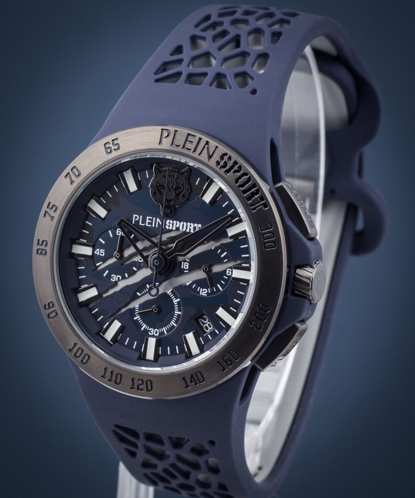 Plein Sport Thunderstorm Chrono Silicone Watch