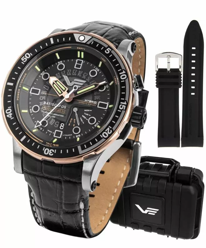 Vostok Europe Batiscafos Hybrid Automatic SET gents watch PX84-511E769