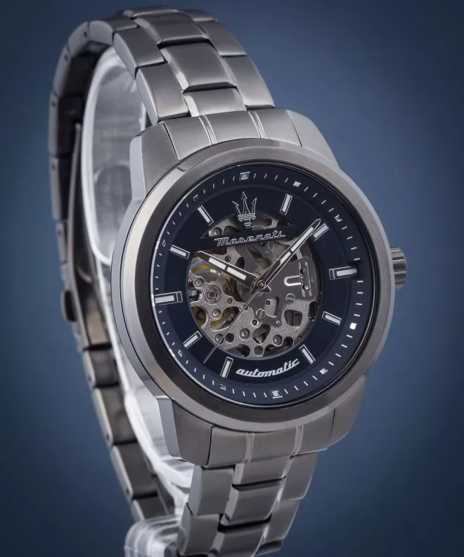 Maserati Successo Skeleton Automatic gents watch R8823121001