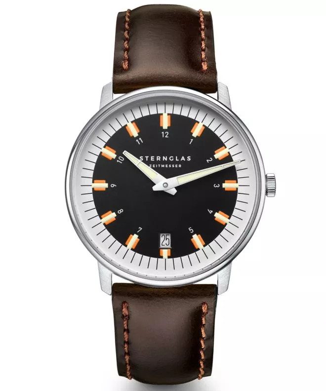 Sternglas Egor Black Silver watch S01-EG03-BR03