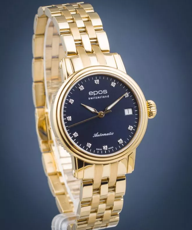 Epos Ladies Diamonds Automatic Women's Watch 4390.152.22.86.32