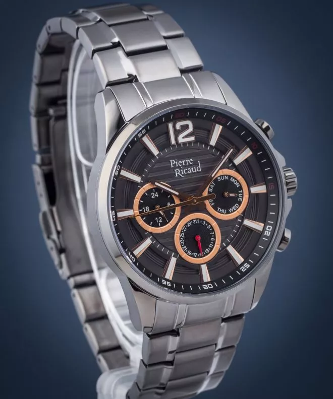 Pierre Ricaud Multifunction watch P97040.S1R6QF