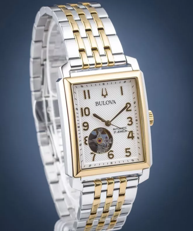 Bulova Classic Sutton Open-Heart Automatic  watch 98A308
