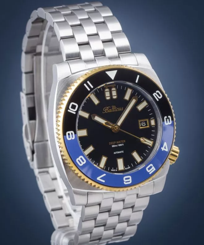 Balticus Deep Water Black-Blue Bicolor SET Limited Edition watch BLT-DWOBBG