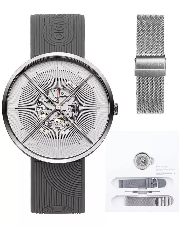 Ciga Design J Series Zen Automatic Mechanical Skeleton watch J011-SISI-W35
