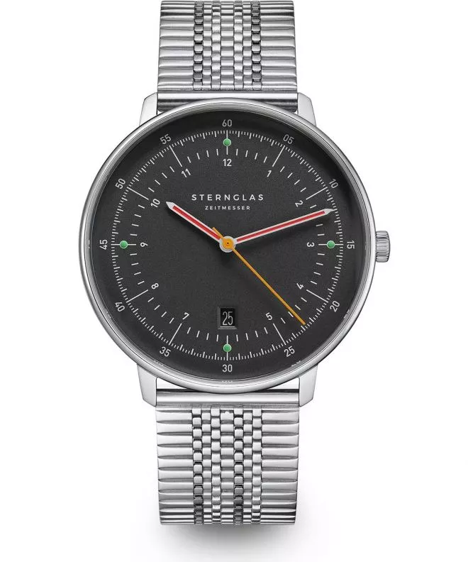 Sternglas Hamburg Neugraphite watch S01-HH39-ME08
