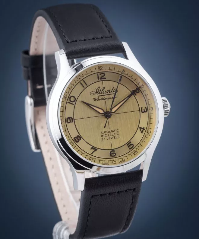 Atlantic Worldmaster Incabloc Automatic watch 53780.41.39BK