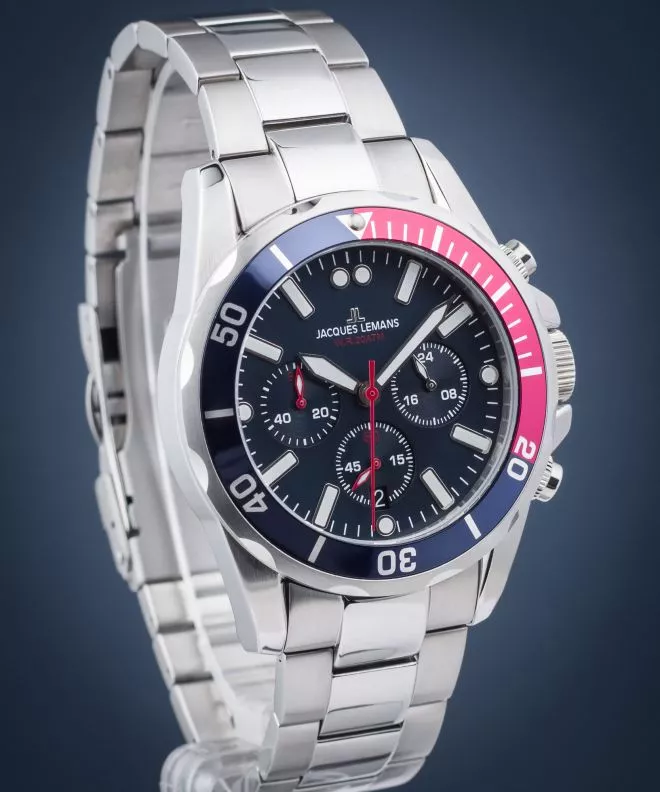 Jacques Lemans Liverpool Chronograph  watch 1-2091G
