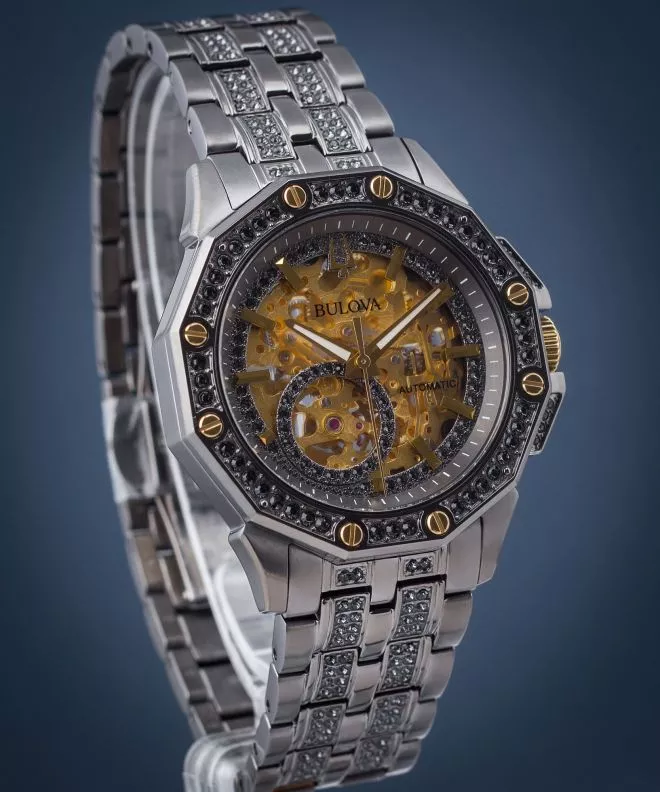 Bulova Octava Skeleton Automatic watch 98A293