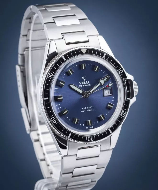Yema Superman Heritage gents watch YSUP2019B41-GMS