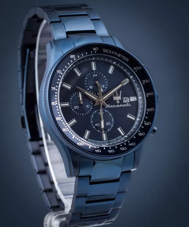 Maserati Sfida Chronograph Blue Edition  watch R8873640023