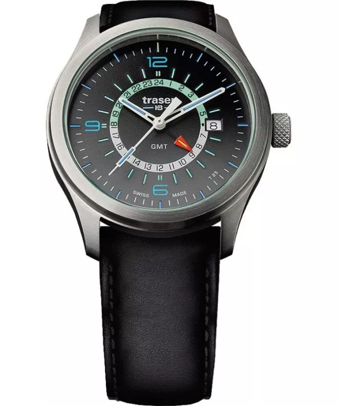 Traser Aurora GMT Silver Men's Watch TS-107231
