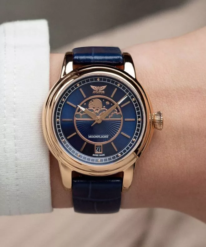 Aviator Moonflight Women's Watch V.1.33.2.256.4