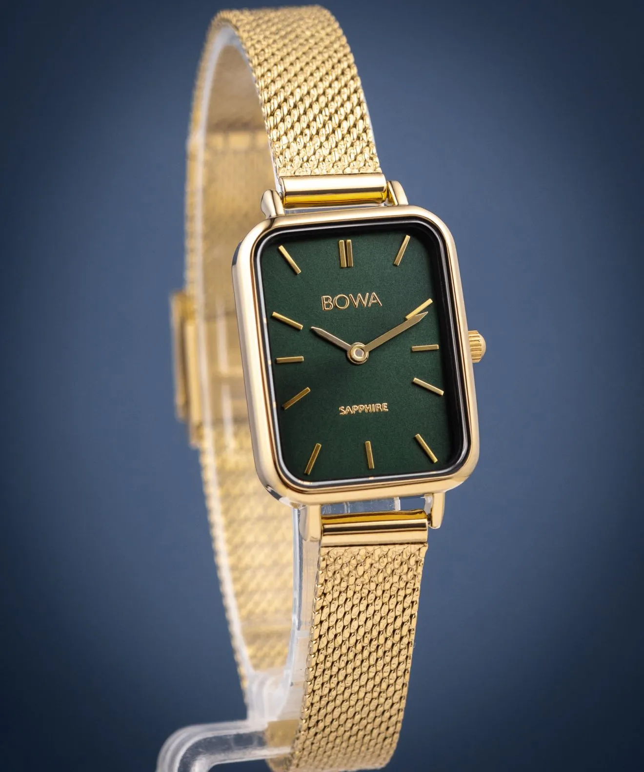 BOWA Dubai Green-Gold Mesh 20 ladies watch DU204-04-104M