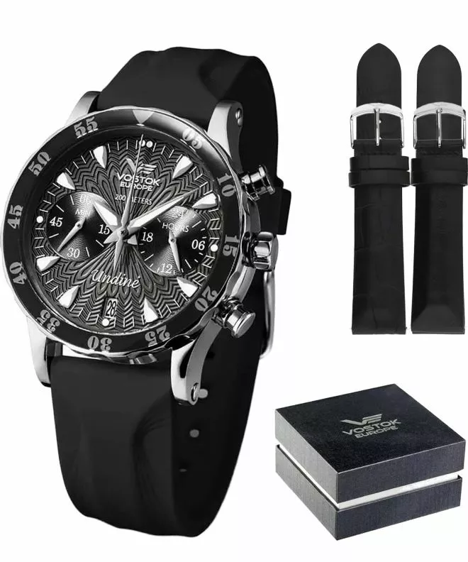Vostok Europe Undine Chronograph Women's Watch Limited Edition VK64-515A523