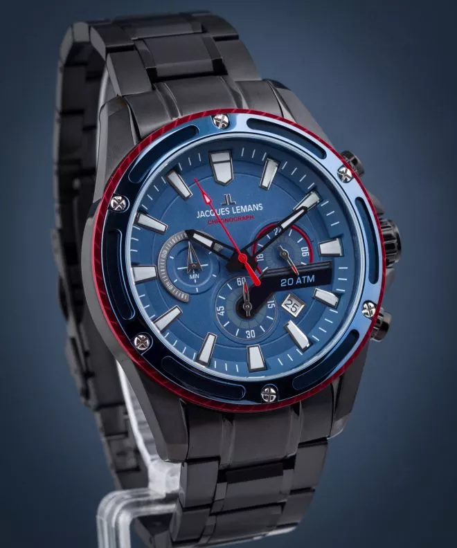 Jacques Lemans Liverpool Chronograph  watch 1-2141G