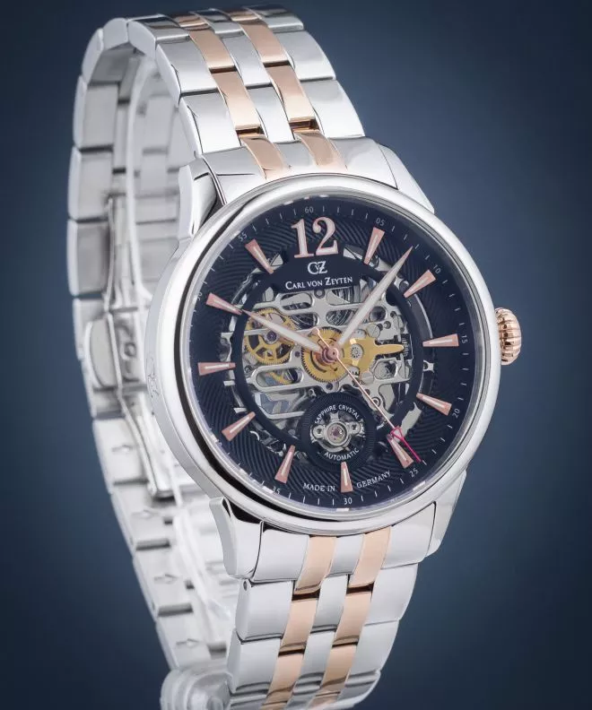 Carl von Zeyten Schramberg Skeleton Automatic Limited Edition watch CVZ0080BKRM
