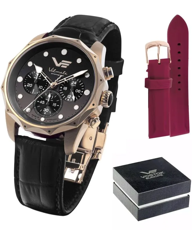 Vostok Europe Vilnele Chronograph Limited Edition SET watch JS20-125B751