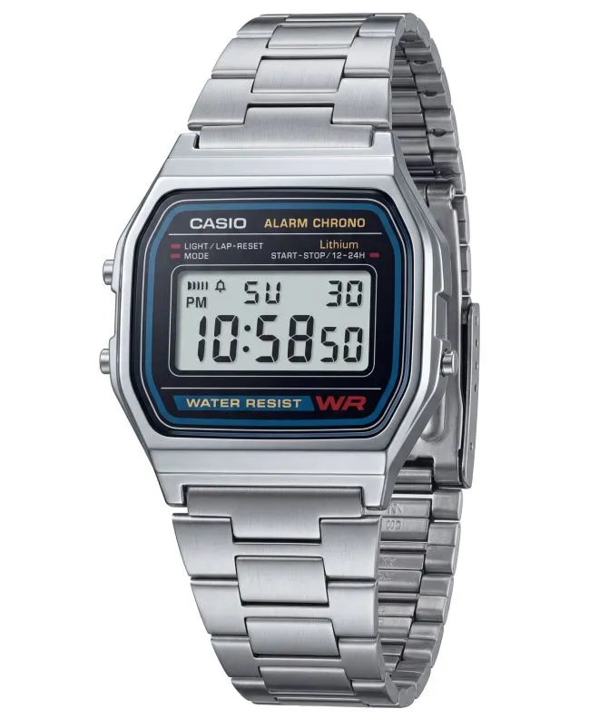 Casio VINTAGE Silver Men's Watch A158WEA-1EF (A158WA-1DF)