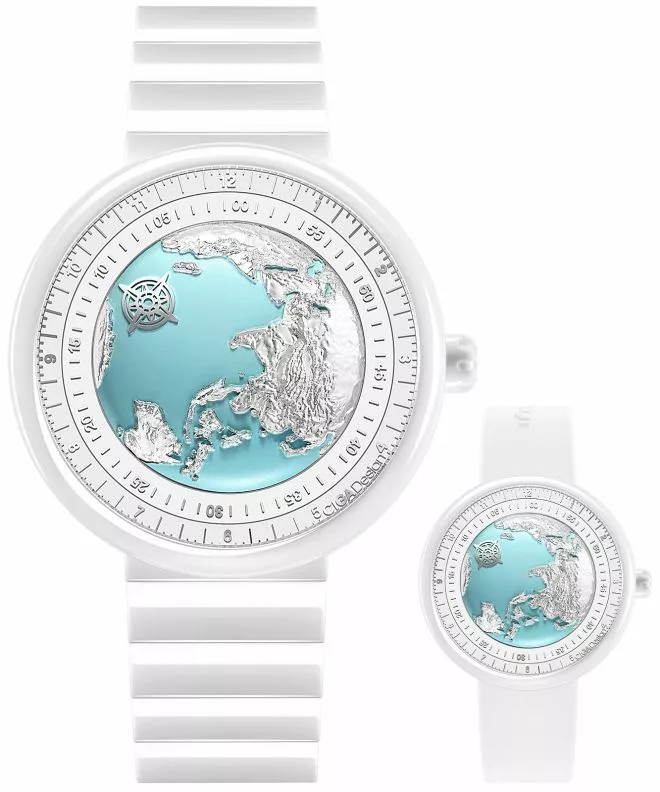 Ciga Design U Series Blue Planet-ICE AGE SET watch U032-WU01-W5W7W