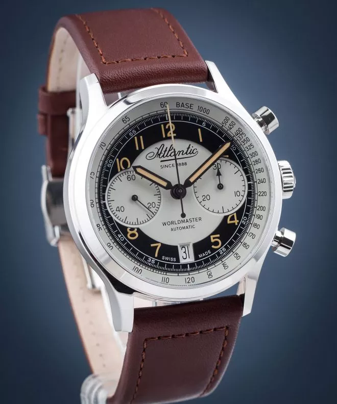 Atlantic Worldmaster Bicompax Automatic Legend Edition  watch 52852.41.23