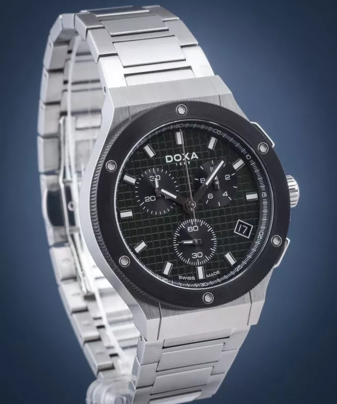 Doxa D-Sport Chronograph watch 166.10.131.10