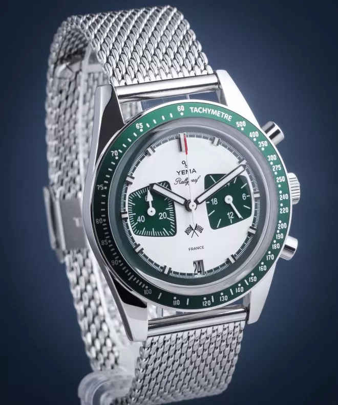 Yema Rallygraf Chronograph Meca-Quartz watch YMHF1580-ZM